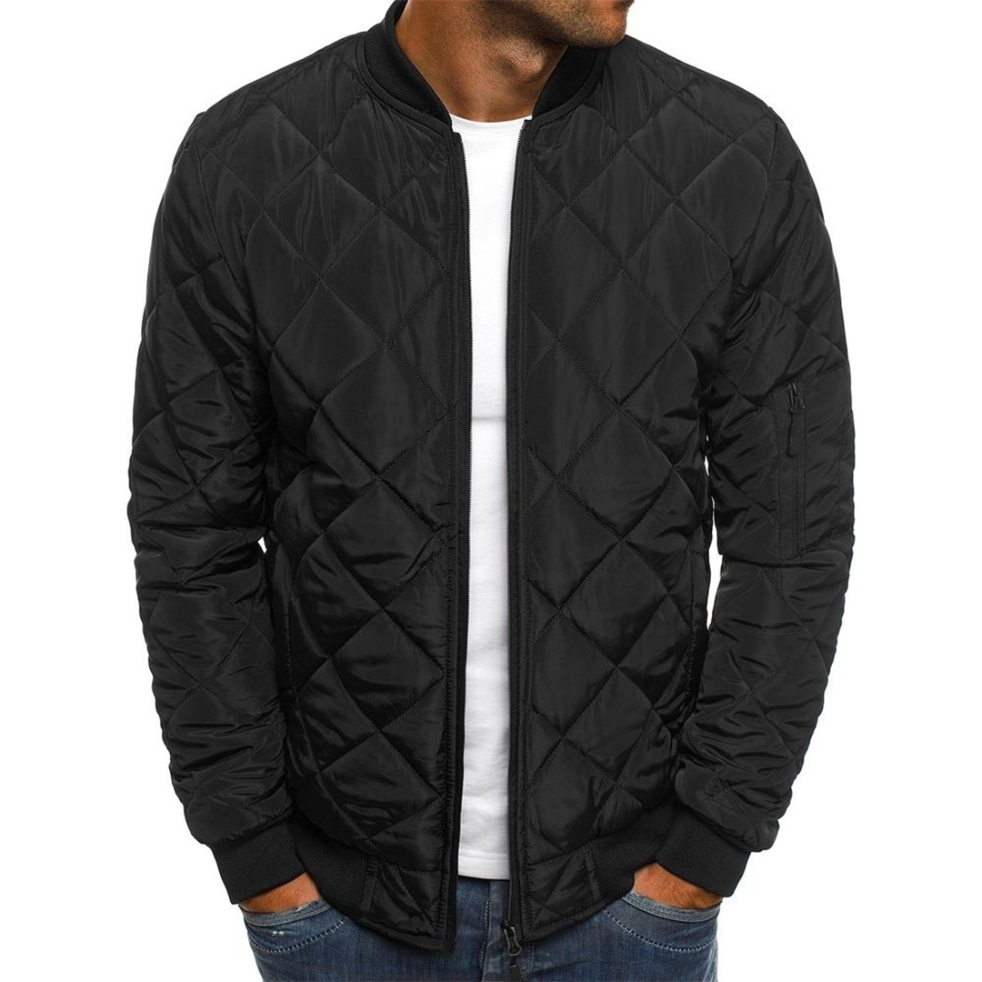 Gary | Streetwear Inspired Quilted Jacket For Men