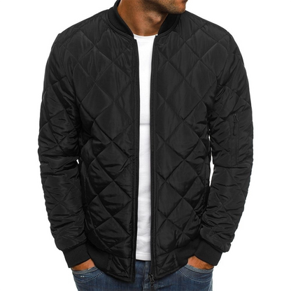 Gary | Streetwear Inspired Quilted Jacket For Men