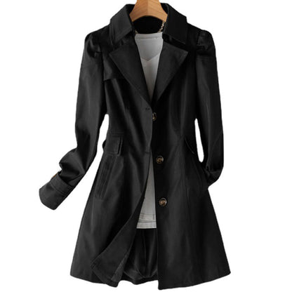Clara | Women’s Classic Double-Breasted Trench Coat