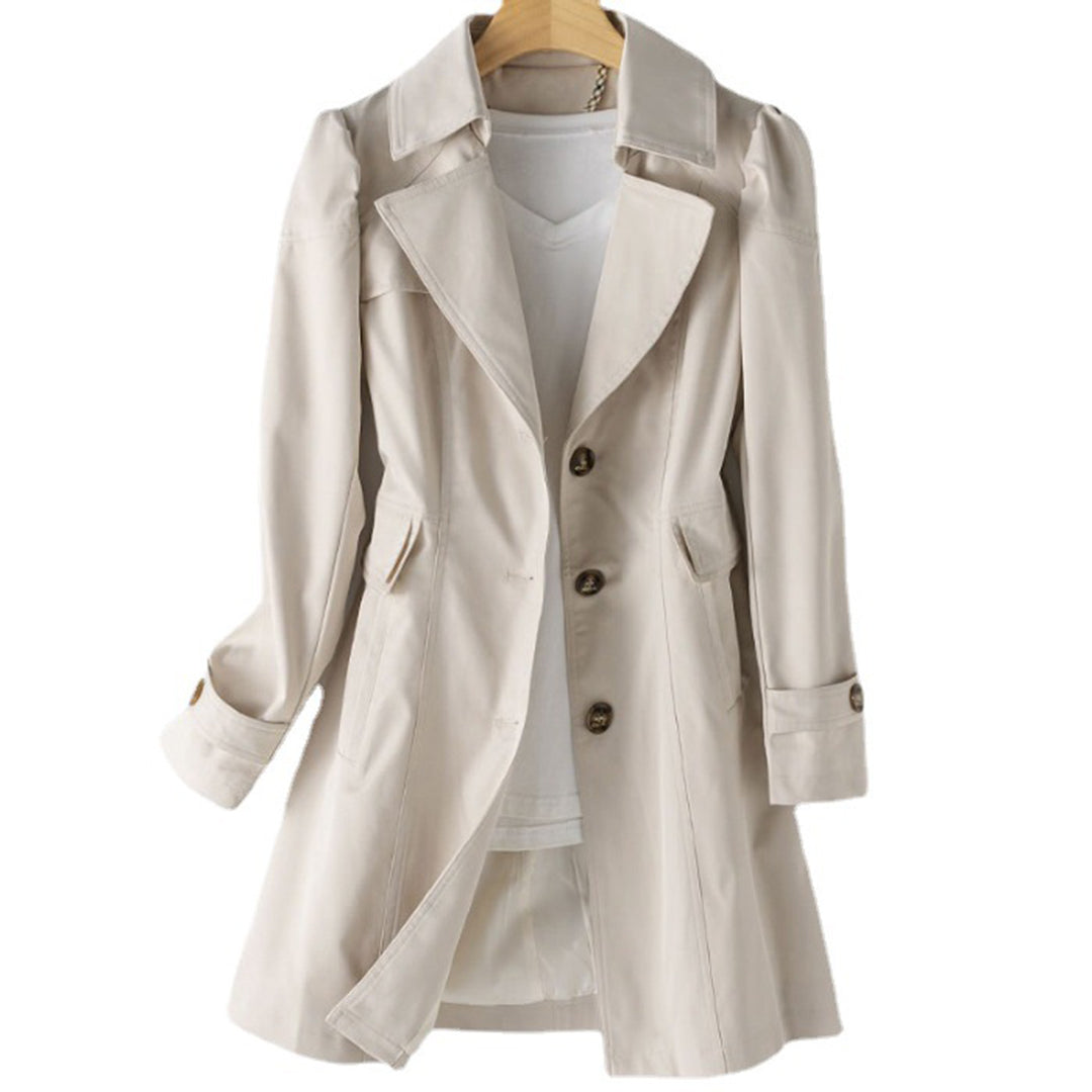 Clara | Women’s Classic Double-Breasted Trench Coat