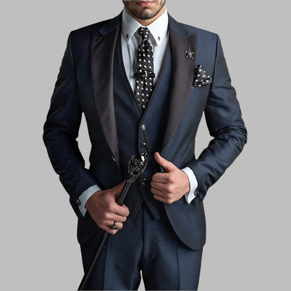 Eric | Men Luxury Three Piece Wedding Suit Set