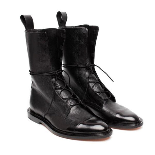 Isabella | Women’s Classic Lace-Up Combat Style Boots