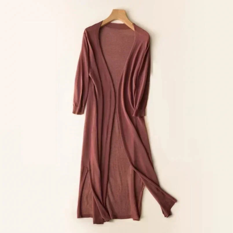 Judy | Women’s Casual Relaxed Fit Long Cardigan