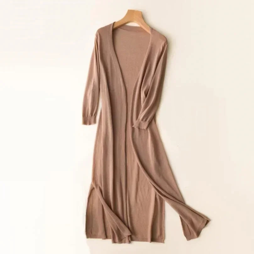 Judy | Women’s Casual Relaxed Fit Long Cardigan
