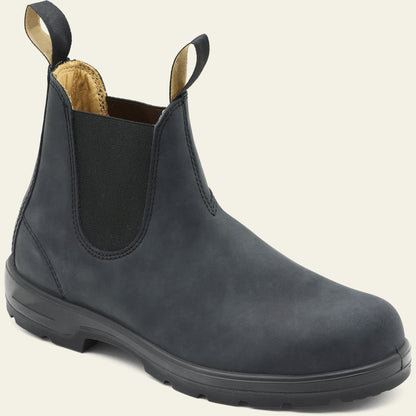 Wayne | Men’s Leather Chelsea Boots with Pull Tab