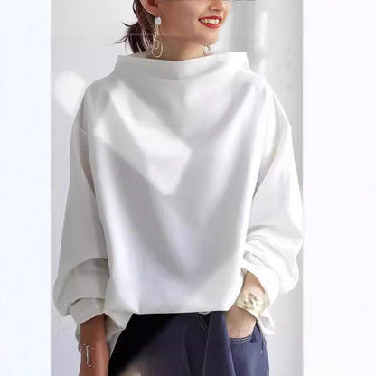 Aria | Women High-Neck Long Sleeve Top