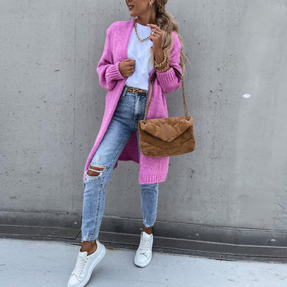 Isabella | Women’s Relaxed Fit Long Open Front Cardigan