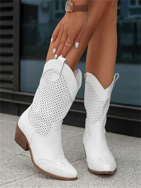 Julie - Western Ankle Boots