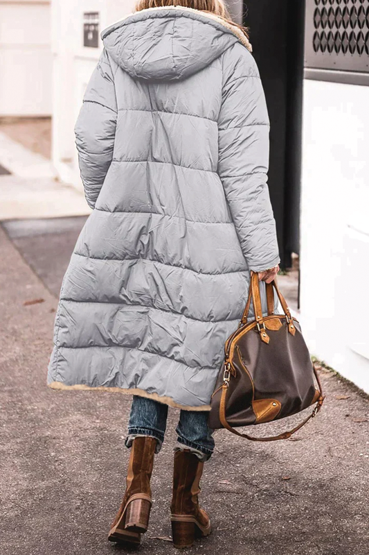 Clara - Reversible Long Padded Coat