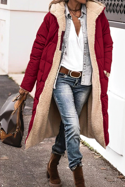 Clara - Reversible Long Padded Coat