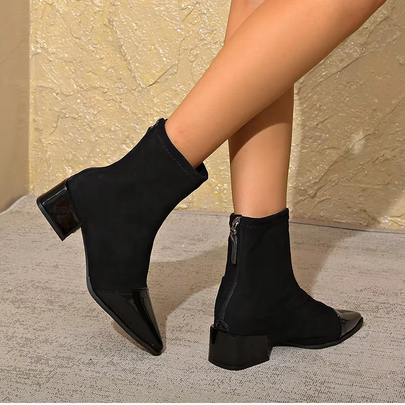 Sydney | Women’s Winter Block Heel Ankle Boots