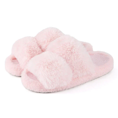 Isabella | Women’s Cozy Faux Fur Slide Slippers