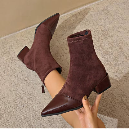 Sydney | Women’s Winter Block Heel Ankle Boots