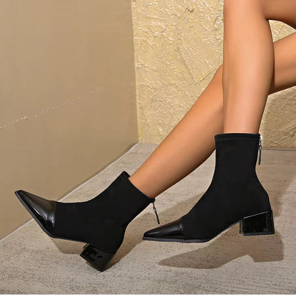 Sydney | Women’s Winter Block Heel Ankle Boots
