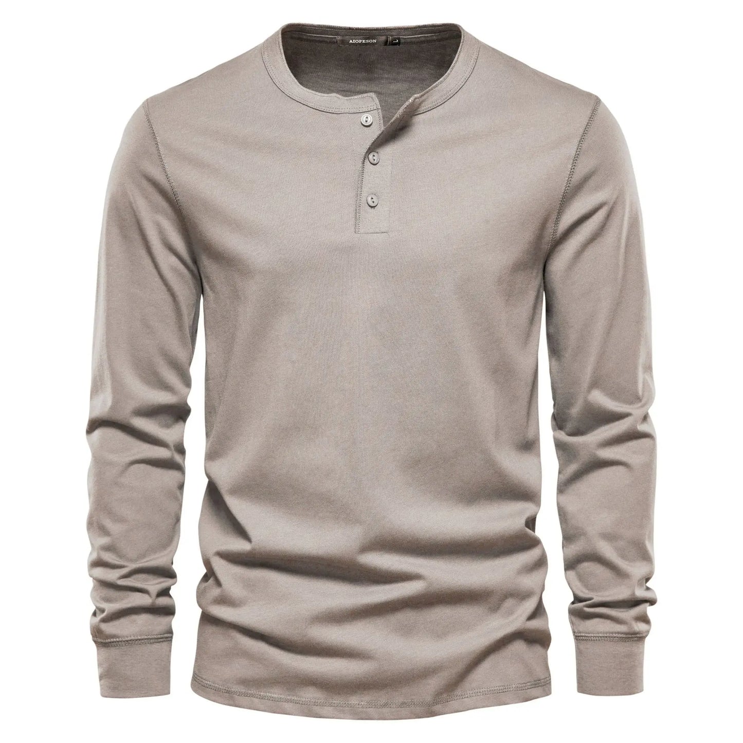 Gary | Stylish Men’s Long-Sleeve Henley Shirt