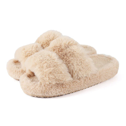 Isabella | Women’s Cozy Faux Fur Slide Slippers
