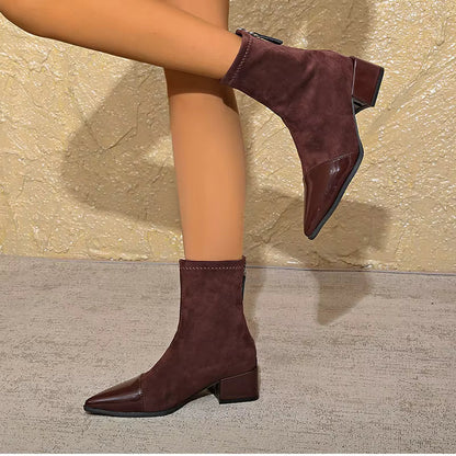 Sydney | Women’s Winter Block Heel Ankle Boots