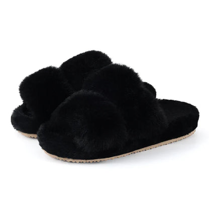 Isabella | Women’s Cozy Faux Fur Slide Slippers