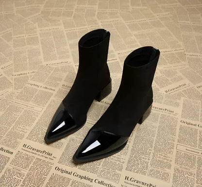 Sydney | Women’s Winter Block Heel Ankle Boots