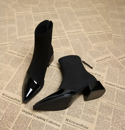 Sydney | Women’s Winter Block Heel Ankle Boots