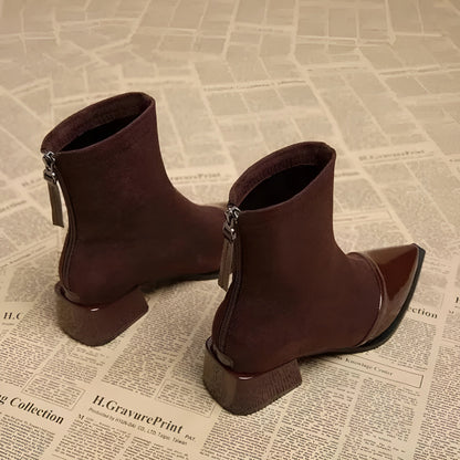 Sydney | Women’s Winter Block Heel Ankle Boots