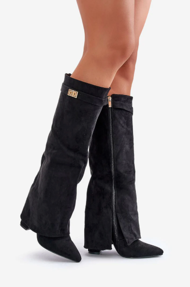 Teresa - Flap Knee-High Boots