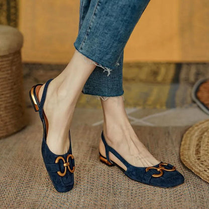 Grace – Chic Ergonomic Slingback Flats