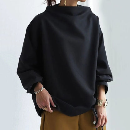 Aria | Women High-Neck Long Sleeve Top