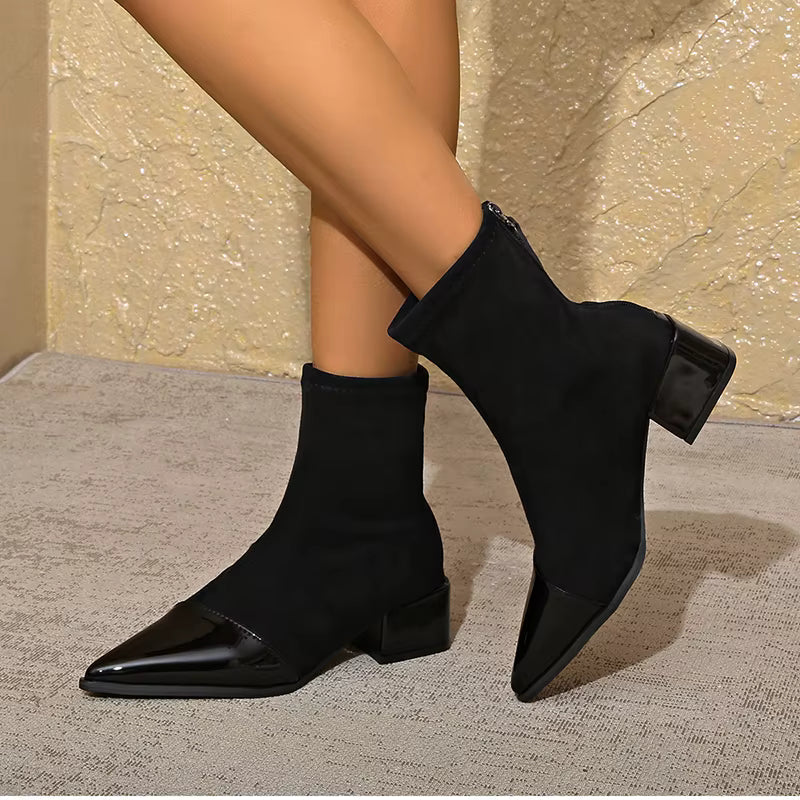 Sydney | Women’s Winter Block Heel Ankle Boots