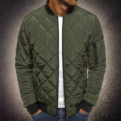 Ronald | Quilted Lightweight Bomber Jacket Men