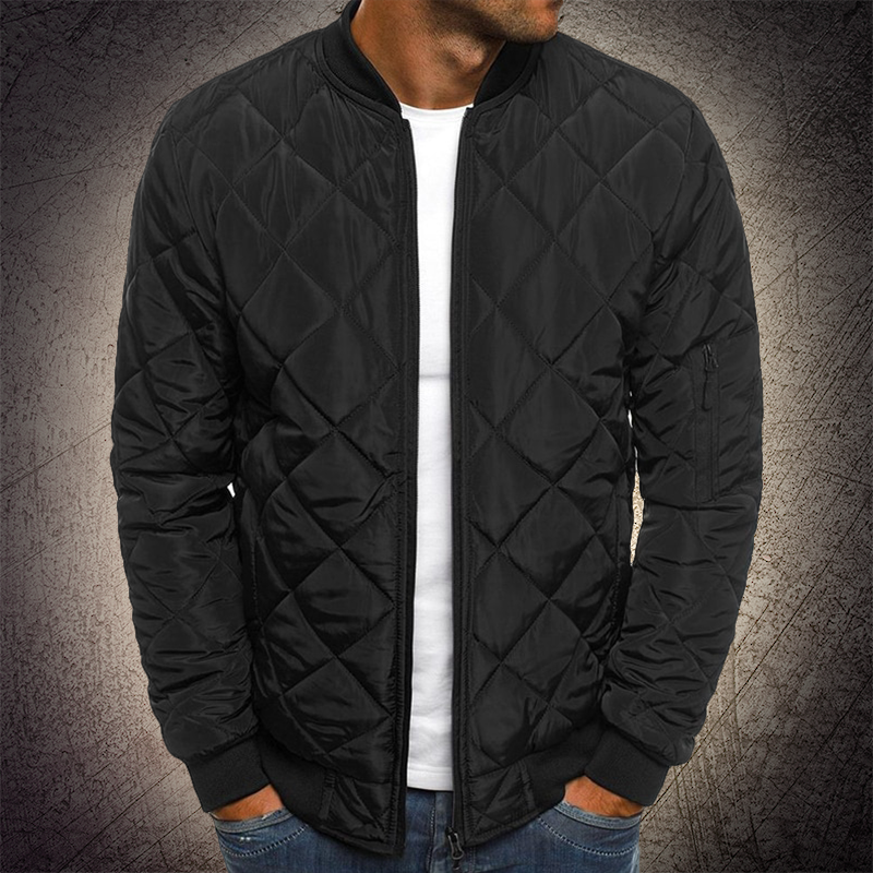 Ronald | Quilted Lightweight Bomber Jacket Men
