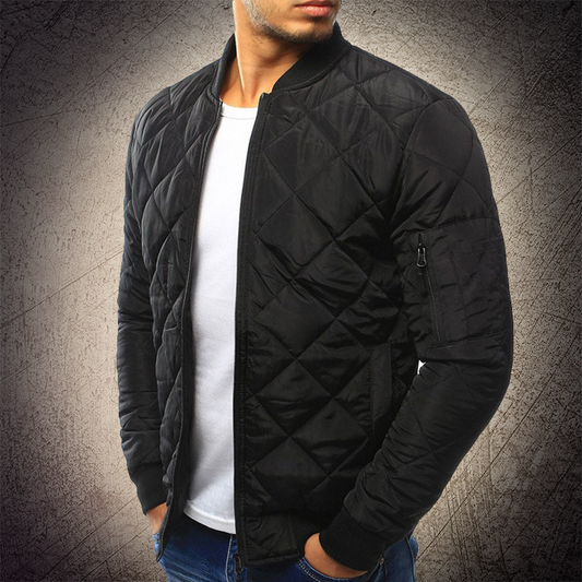 Ronald | Quilted Lightweight Bomber Jacket Men