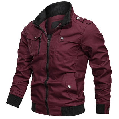 Christian | Multi Pocket Bomber Jacket For Men