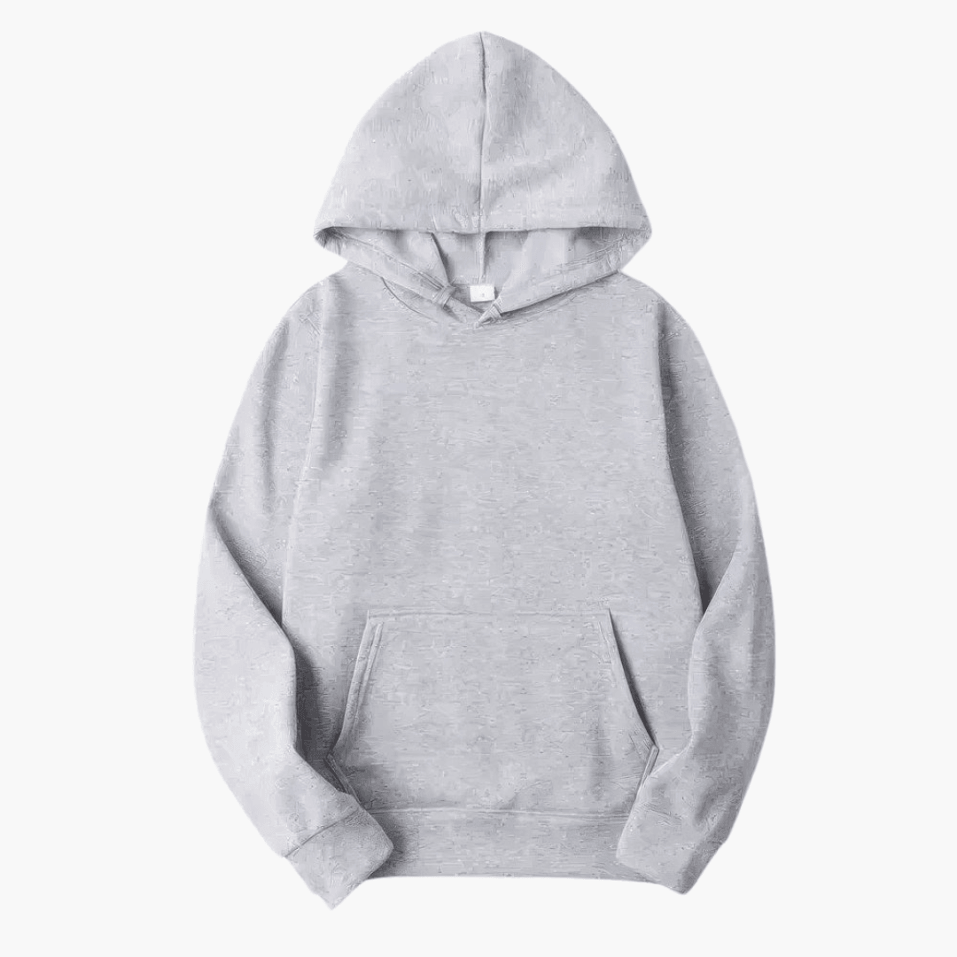 Eric | Men’s Simple Solid Long Sleeve Hoodie