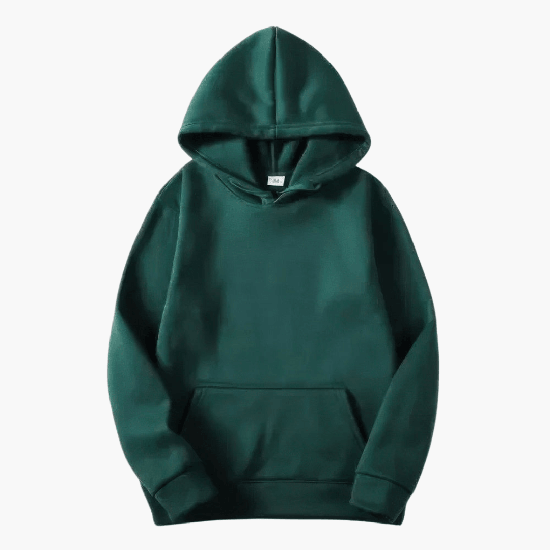 Eric | Men’s Simple Solid Long Sleeve Hoodie