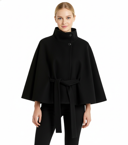 Sydney | Women’s Winter High Collar Belted Coat