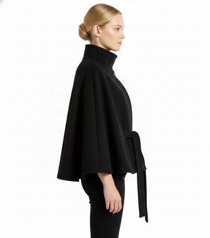 Sydney | Women’s Winter High Collar Belted Coat
