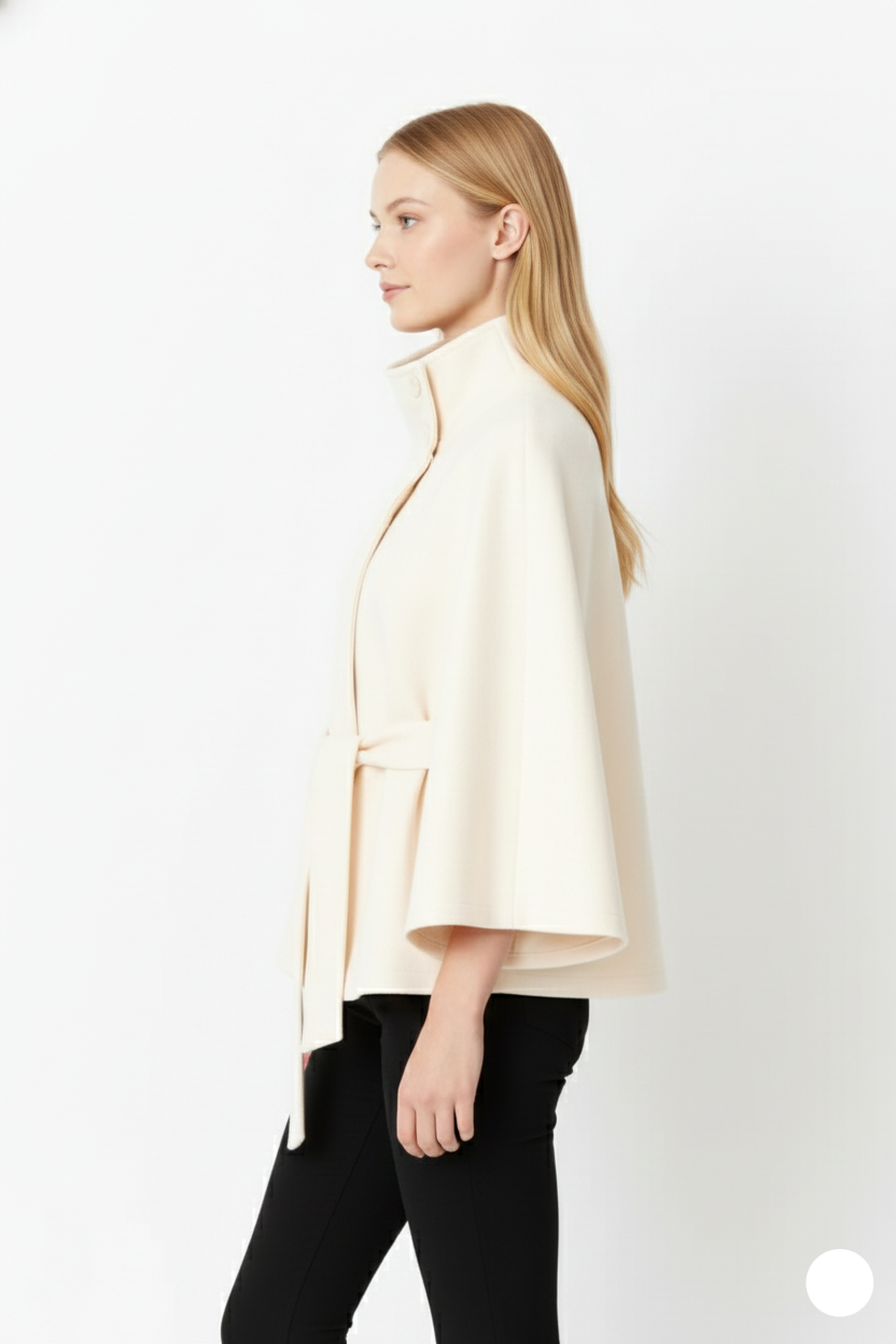 Sydney | Women’s Winter High Collar Belted Coat