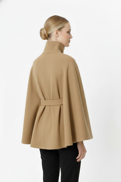 Sydney | Women’s Winter High Collar Belted Coat