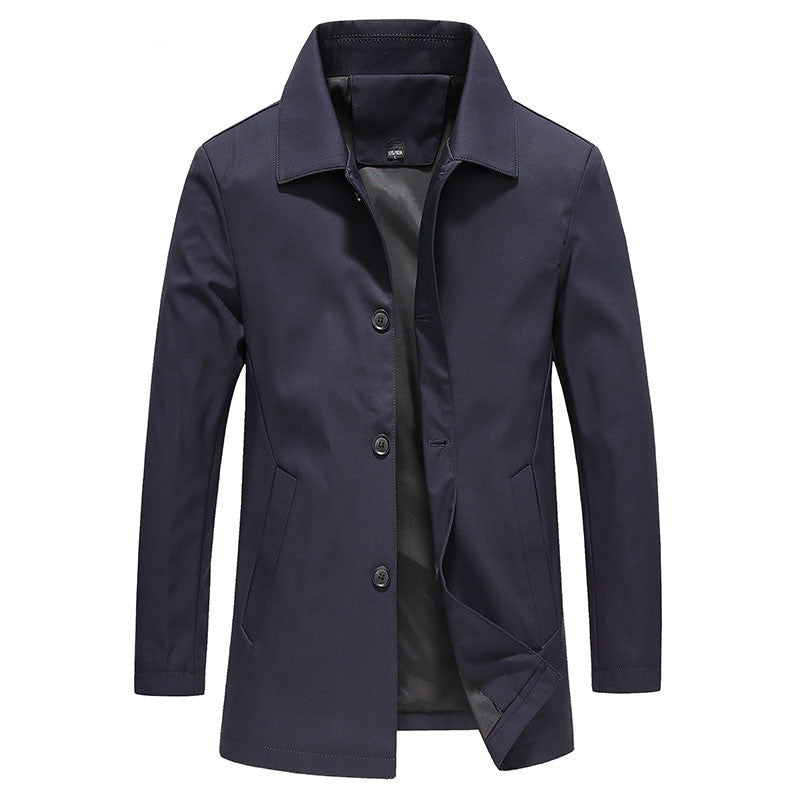 Jerry | Classic Button Up Lightweight Jacket for Men