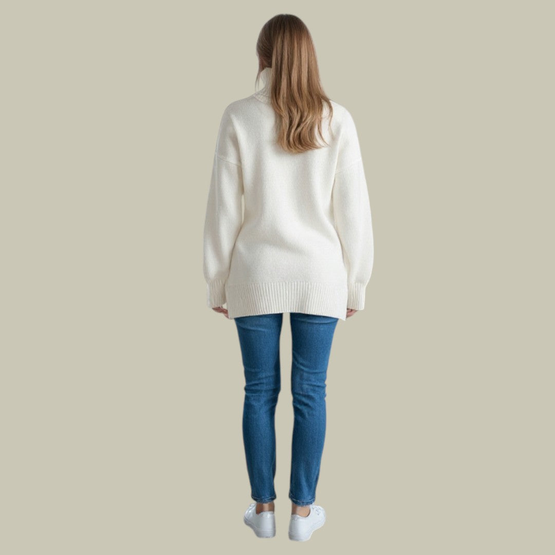Martha | Women’s Modern Relaxed Fit Winter Turtlenecks Sweater