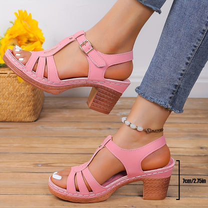 Colleen™ Vintage Block Sandals