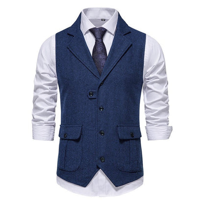 Henry | Men’s Smart Casual Office Outfit Vest