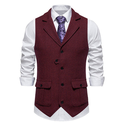 Henry | Men’s Smart Casual Office Outfit Vest
