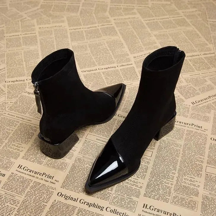 Sydney | Women’s Winter Block Heel Ankle Boots