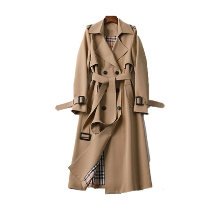 Diane | Women’s Double-Breasted Belted Trench Coat