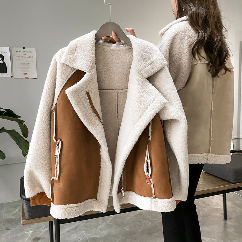 Cheryl | Women's Soft Faux Shearling Oversized Coat