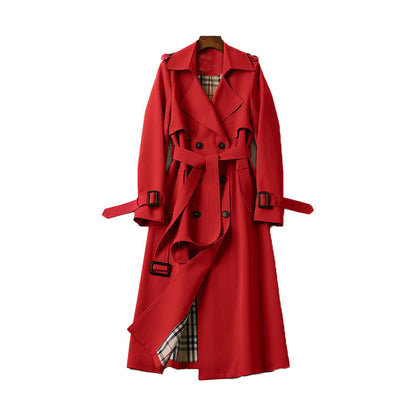 Diane | Women’s Double-Breasted Belted Trench Coat