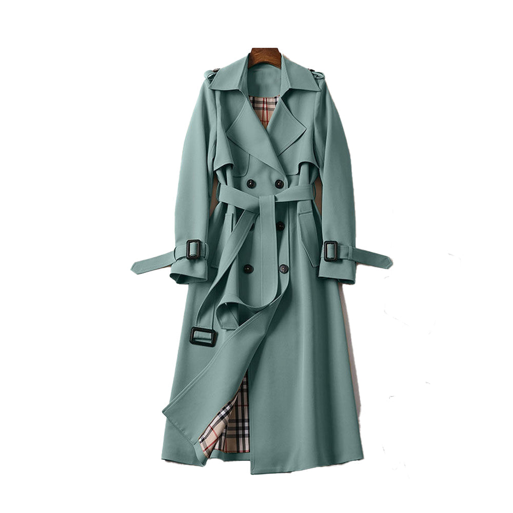 Diane | Women’s Double-Breasted Belted Trench Coat