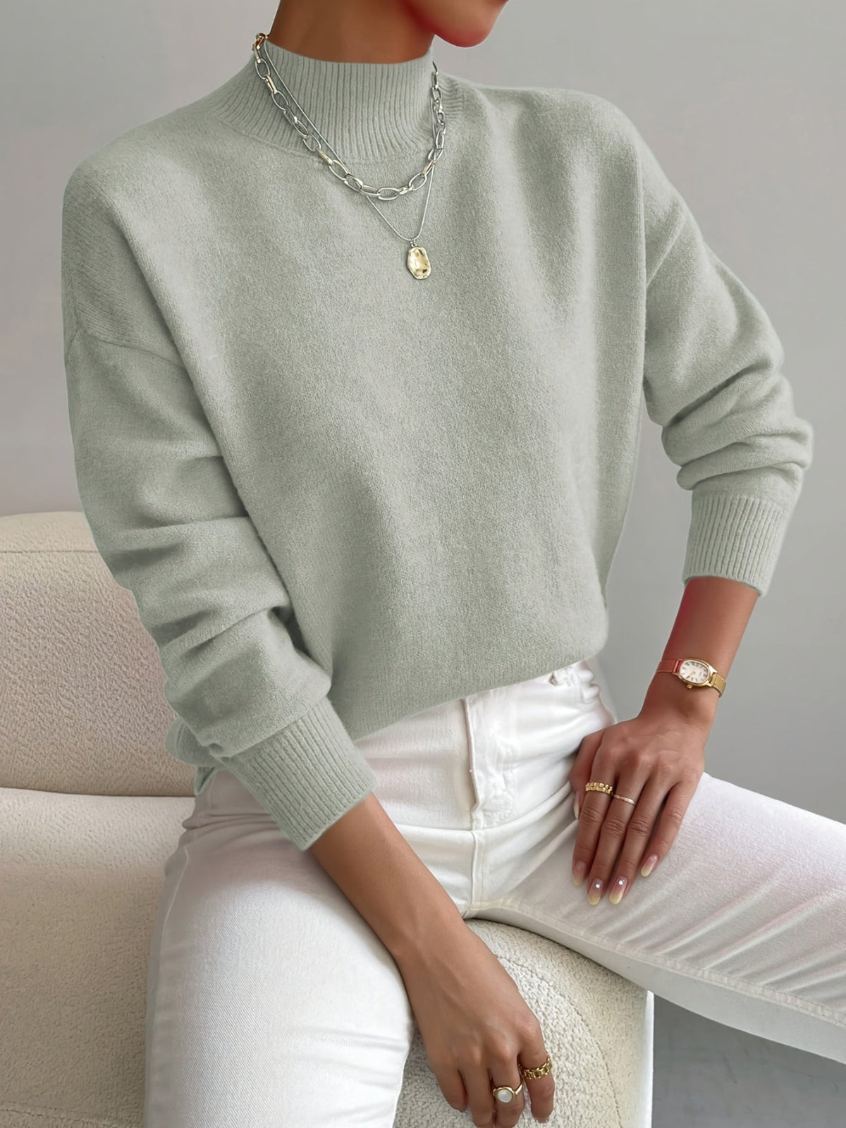 Aria | Women’s Winter Classic High Neck Sweater